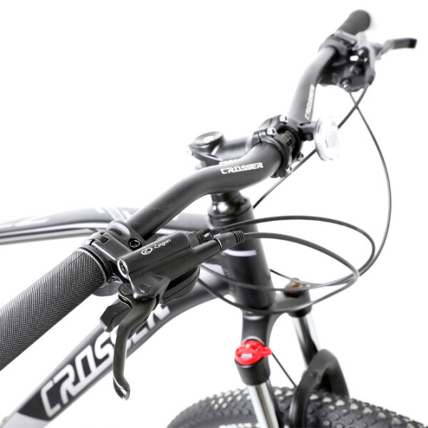 Bicicletă Crosser Jazzz 29" 19" (29-087-21-19) Gray Aluminiu / Pentru adulți photo 2