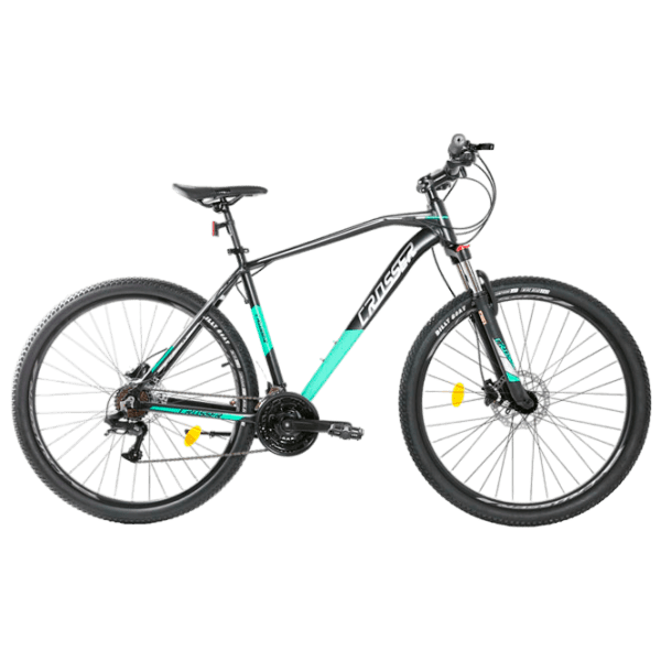 Bicicletă Crosser Jazzz 29" 19" (29-087-21-19) Green Aluminiu / Pentru adulți photo 1