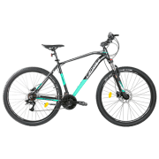Bicicletă Crosser Jazzz 29" 19" (29-087-21-19) Green Aluminiu / Pentru adulți