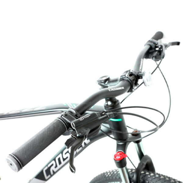 Bicicletă Crosser Jazzz 29" 19" (29-087-21-19) Green Aluminiu / Pentru adulți photo 2