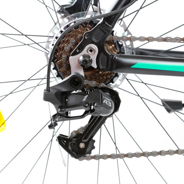 Bicicletă Crosser Jazzz 29" 19" (29-087-21-19) Green Aluminiu / Pentru adulți photo 4