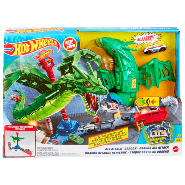 Pistă auto Hot Wheels Air Dragon Attack GJL13 Multicolor  photo 1