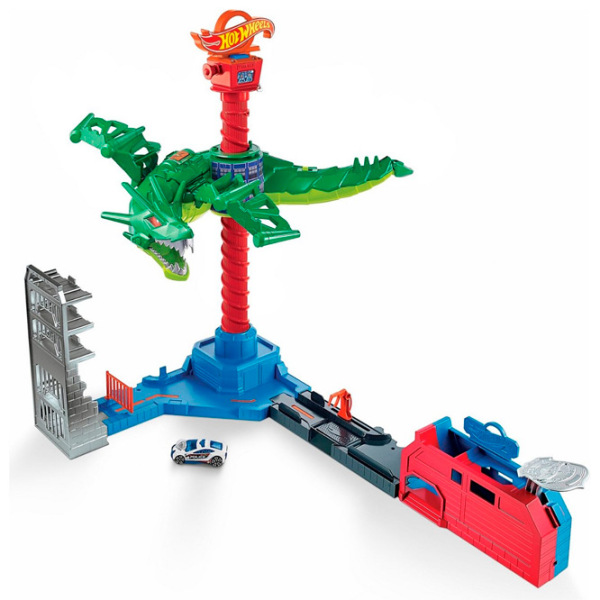Pistă auto Hot Wheels Air Dragon Attack GJL13 Multicolor  photo 2