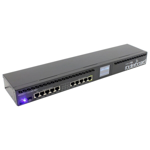 Router Mikrotik RB2011UiAS-RM Black  photo 4