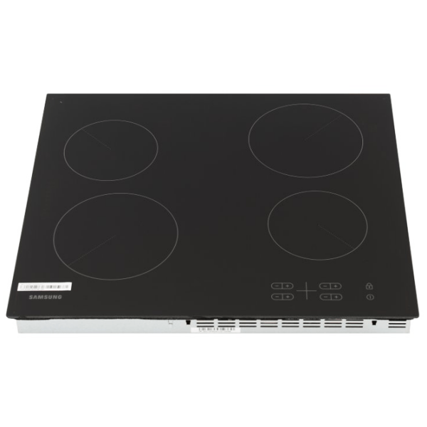 Plită încorporabilă electrică Samsung NZ64T3506AK/ WT Black Vitroceramică, 6000 W, Hi-light photo 3