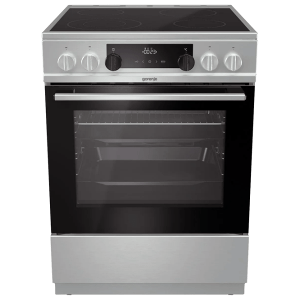 Aragaz Gorenje EC 6341 XC Inox Tipul plitei: Electrică, 71 l, Tipul cuptorului: Electric photo 1