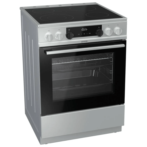 Aragaz Gorenje EC 6341 XC Inox Tipul plitei: Electrică, 71 l, Tipul cuptorului: Electric photo 2