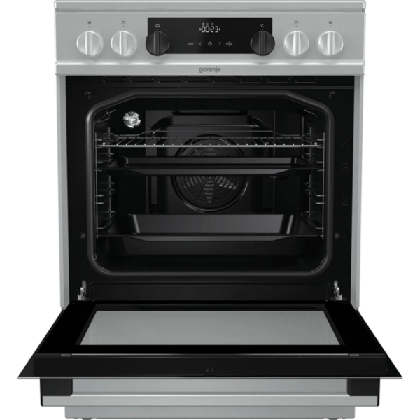 Aragaz Gorenje EC 6341 XC Inox Tipul plitei: Electrică, 71 l, Tipul cuptorului: Electric photo 4