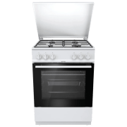 Aragaz Gorenje G 6111 WJ White Tipul plitei: Pe gaz, 72 l, Tipul cuptorului: Pe gaz