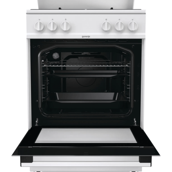 Aragaz Gorenje G 6111 WJ White Tipul plitei: Pe gaz, 72 l, Tipul cuptorului: Pe gaz photo 4