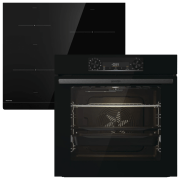 Cuptor încorporabil Gorenje BOS6737E06BG + IT40SC Black A, 77 l