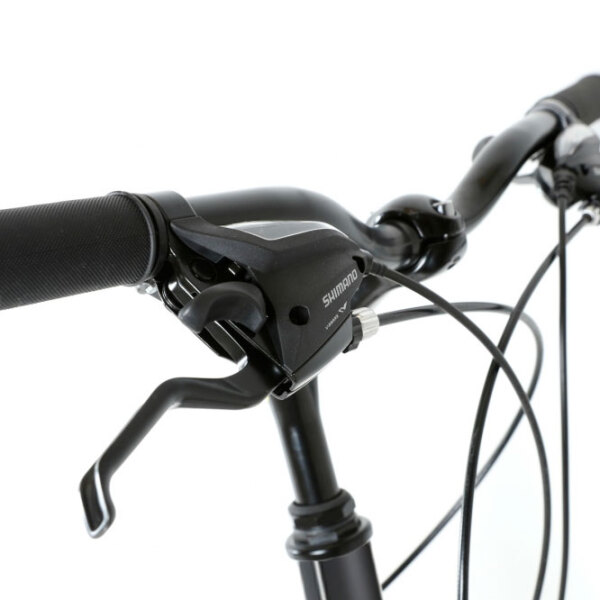 Bicicletă Crosser CITY 700C 28" 18" Red Black Aluminiu / Pentru adulți photo 4