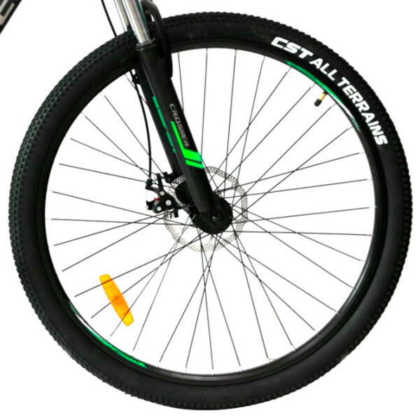 Bicicletă Crosser INSPIRON 29" 19" Green Black Aluminiu / Pentru adulți photo 3
