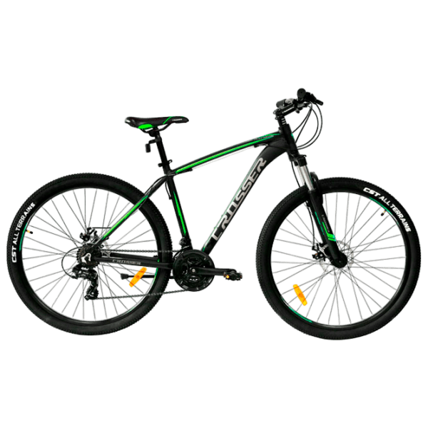 Bicicletă Crosser INSPIRON 29" 21" Green Black Aluminiu / Pentru adulți photo 1
