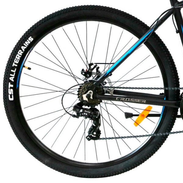 Bicicletă Crosser INSPIRON 29" 21" Blue Black Aluminiu / Pentru adulți photo 2