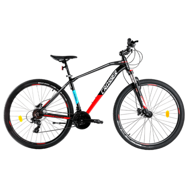 Bicicletă Crosser JAZZZ EF51 21S 29" 17" Red Black Aluminiu / Pentru adulți photo 1