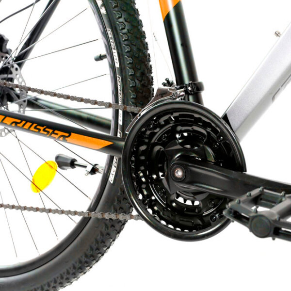 Bicicletă Crosser JAZZZ EF51 21S 29" 17" Orange Black Aluminiu / Pentru adulți photo 5