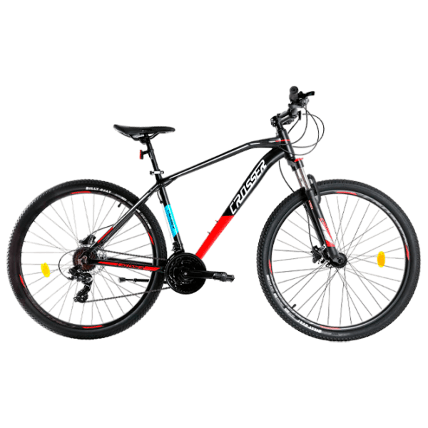 Bicicletă Crosser JAZZZ EF51 21S 29" 21" Red Black Aluminiu / Pentru adulți photo 1