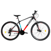 Bicicletă Crosser JAZZZ EF51 21S 29" 21" Red Black Aluminiu / Pentru adulți
