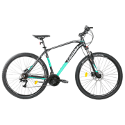 Bicicletă Crosser JAZZZ EF51 21S 29" 21" Green Black Aluminiu / Pentru adulți