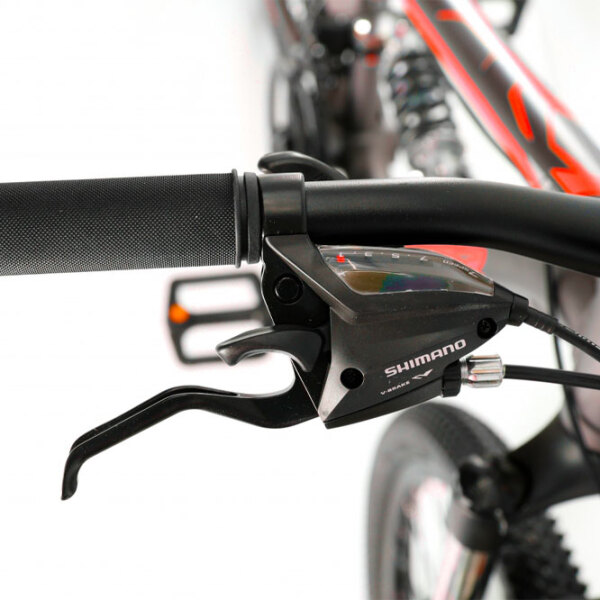Bicicletă Crosser Legion 26" 14" (26-031-21-14) Red Aluminiu / Pentru adulți photo 1