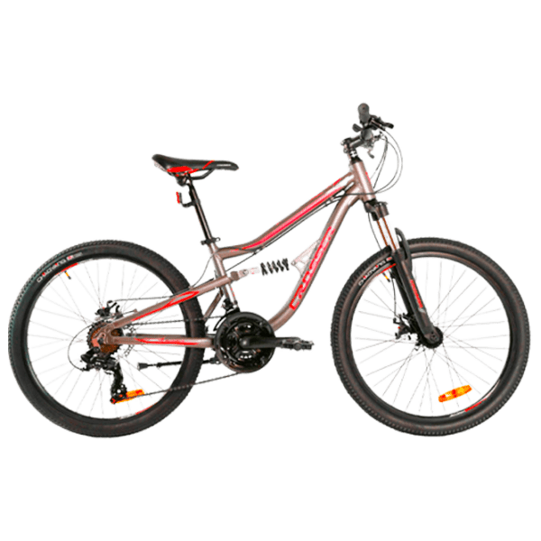 Bicicletă Crosser Legion 24" 13" (26-031-21-13) Red Aluminiu / Pentru adulți photo 1