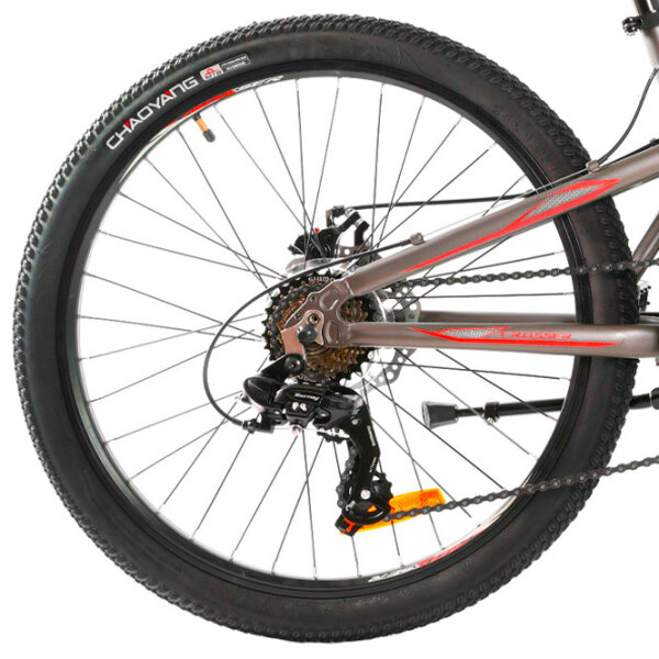 Bicicletă Crosser Legion 24" 13" (26-031-21-13) Red Aluminiu / Pentru adulți photo 3