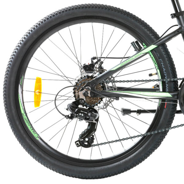 Bicicletă Crosser Levin 26" 14" (24-036-21-14) Green Aluminiu / Pentru adulți photo 3