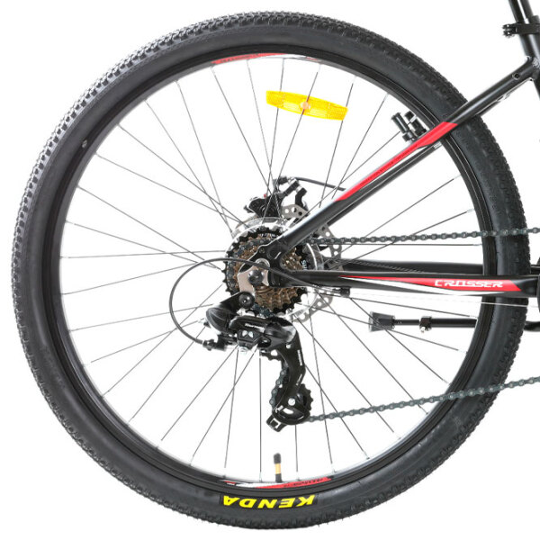 Велосипед Crosser Levin 26" 12" Красный Черный Алюминий / Взрослый photo 3