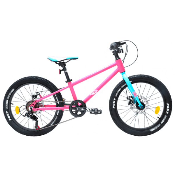 Bicicletă Crosser Kids Bike 20" Pink Aluminiu / Pentru copii photo 1