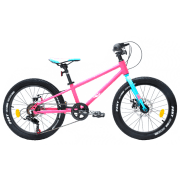 Bicicletă Crosser Kids Bike 20" Pink Aluminiu / Pentru copii