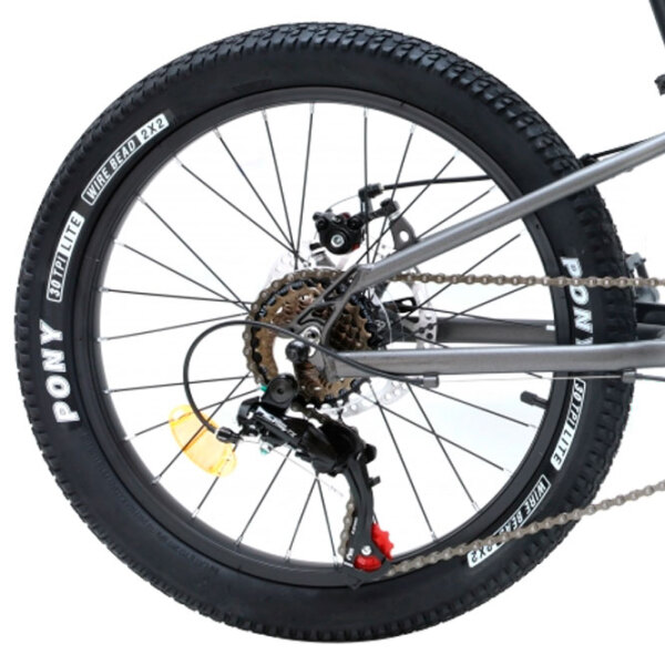 Bicicletă Crosser Kids Bike 20" Gray Aluminiu / Pentru copii photo 3