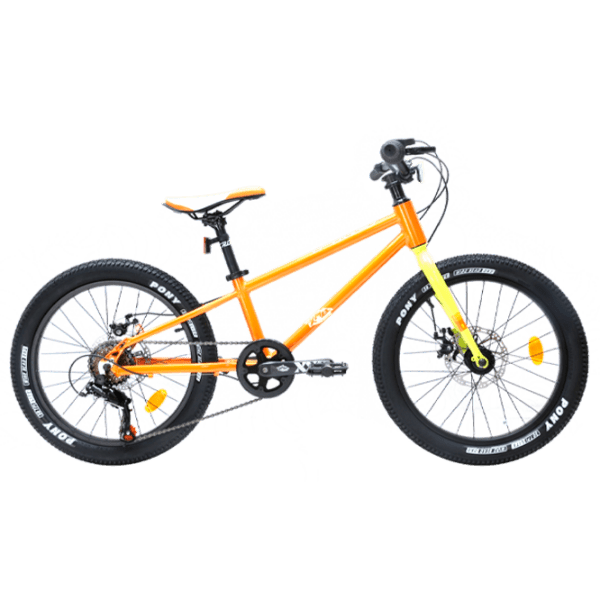 Bicicletă Crosser Kids Bike 20" Orange Aluminiu / Pentru copii photo 1