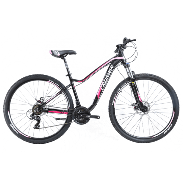 Bicicletă Crosser P6-2 26" 15" Black Aluminiu / Pentru adulți photo 1