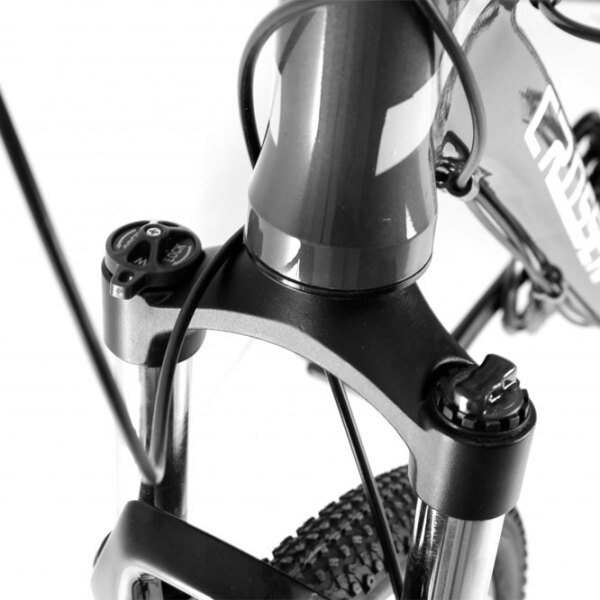 Bicicletă Crosser P6-2 24" 13" White Aluminiu / Pentru adulți photo 2
