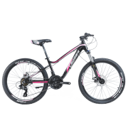 Bicicletă Crosser P6-2 24" 13" Black Aluminiu / Pentru adulți