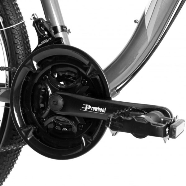 Bicicletă Crosser P6-2 26" 15" White Aluminiu / Pentru adulți photo 5