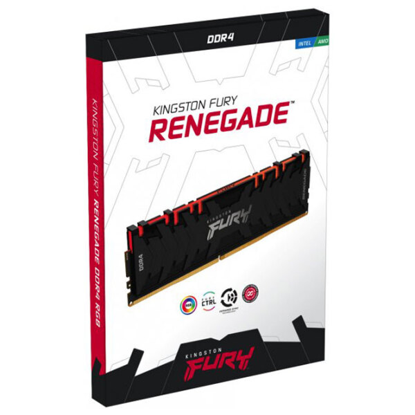 Оперативная память 16 ГБ Kingston FURY Renegade RGB KF436C16RBAK2/ 16 DIMM, DDR4, 3600 МГц photo 3