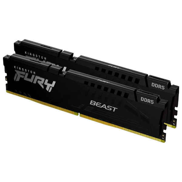 Оперативная память 64 ГБ Kingston FURY Beast KF556C40BBK2-64 DIMM, DDR5, 5600 МГц photo 1