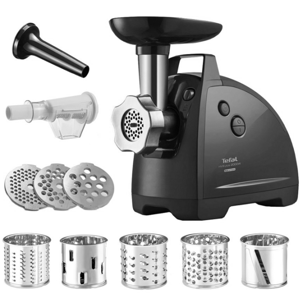 Мясорубка Tefal NE685838 Черный 2000 Вт, 2.6 кг/ мин photo 2