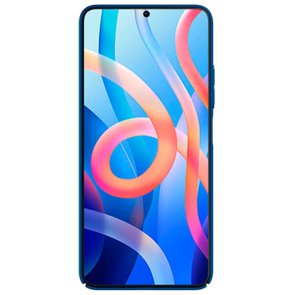 Чехол для смартфона Xiaomi Redmi Note 11 4G (Frosted Shield) Peacock Синий Nillkin, ПУ, Back photo 2