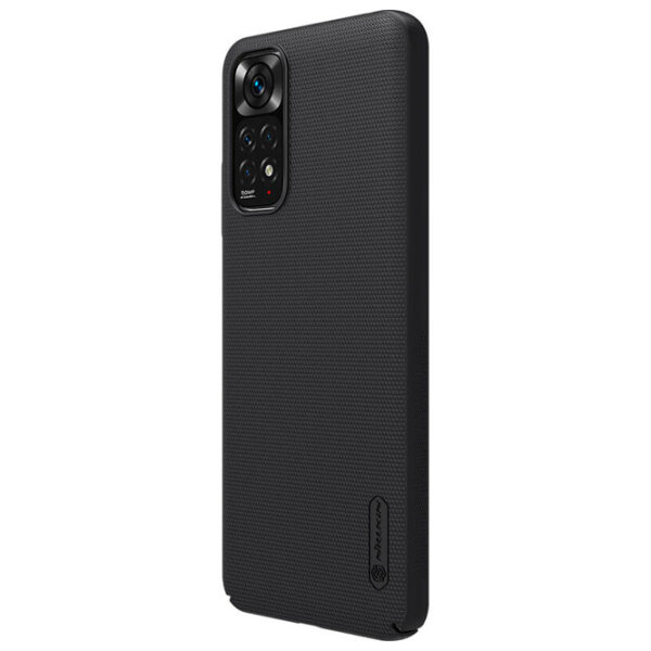 Чехол для смартфона Xiaomi Redmi Note 11 4G (Frosted Shield) Черный Nillkin, PC, Back photo 4