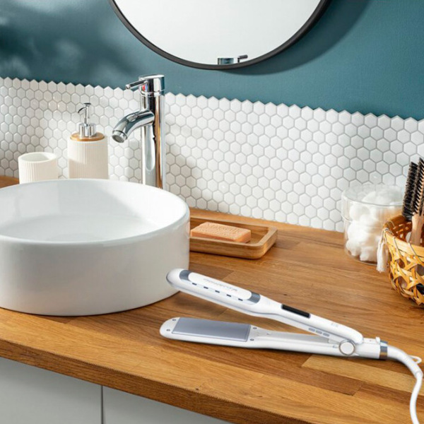 Placă de îndreptat părul Rowenta SF5010F0 White De îndreptat / Ceramică / 230 °C photo 4