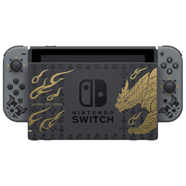 Портативная игровая консоль Nintendo Switch V2 Monster Hunter Rise - Limited Edition Серый HDD , RAM 4 ГБ photo 4