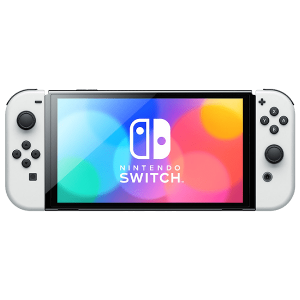 Consolă portabilă pentru jocuri Nintendo Switch Oled Model White 64 GB photo 1