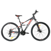 Bicicletă Crosser STANLEY 26" 16.5" Red  Aluminiu / Pentru adulți
