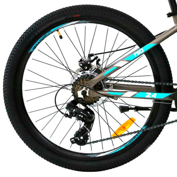 Bicicletă Crosser Stels Nio 26" 14" Gray  Aluminiu / Pentru adulți photo 2
