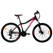 Bicicletă Crosser Sweet 24" 14" Black Aluminiu / Pentru adulți