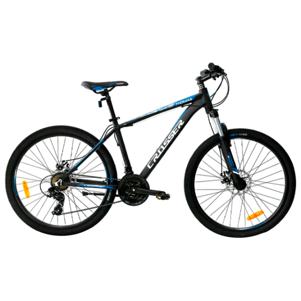 Bicicletă Crosser THOMAS 26" 16.9" Black Blue Aluminiu /  photo 1