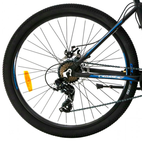 Bicicletă Crosser THOMAS 26" 16.9" Black Blue Aluminiu /  photo 2